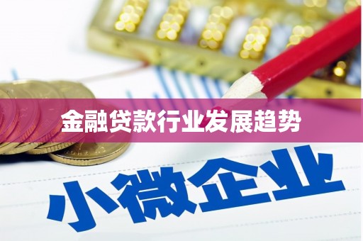 高安金融贷款行业发展趋势